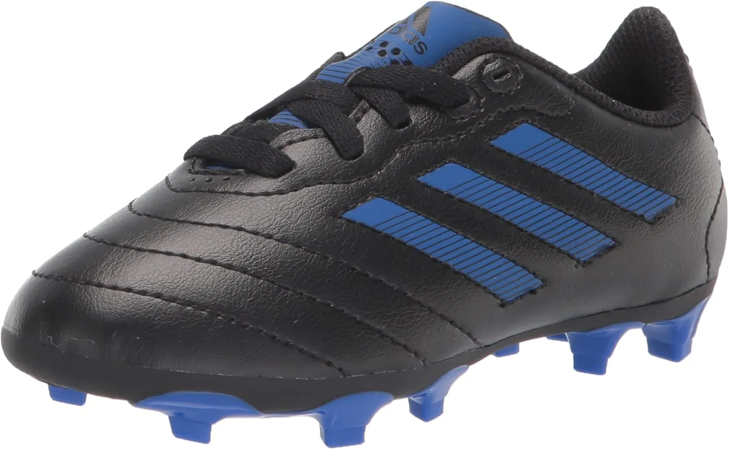 Adidas Goletto VII Fg J Black/Royal Soccer Shoes (FV2894)