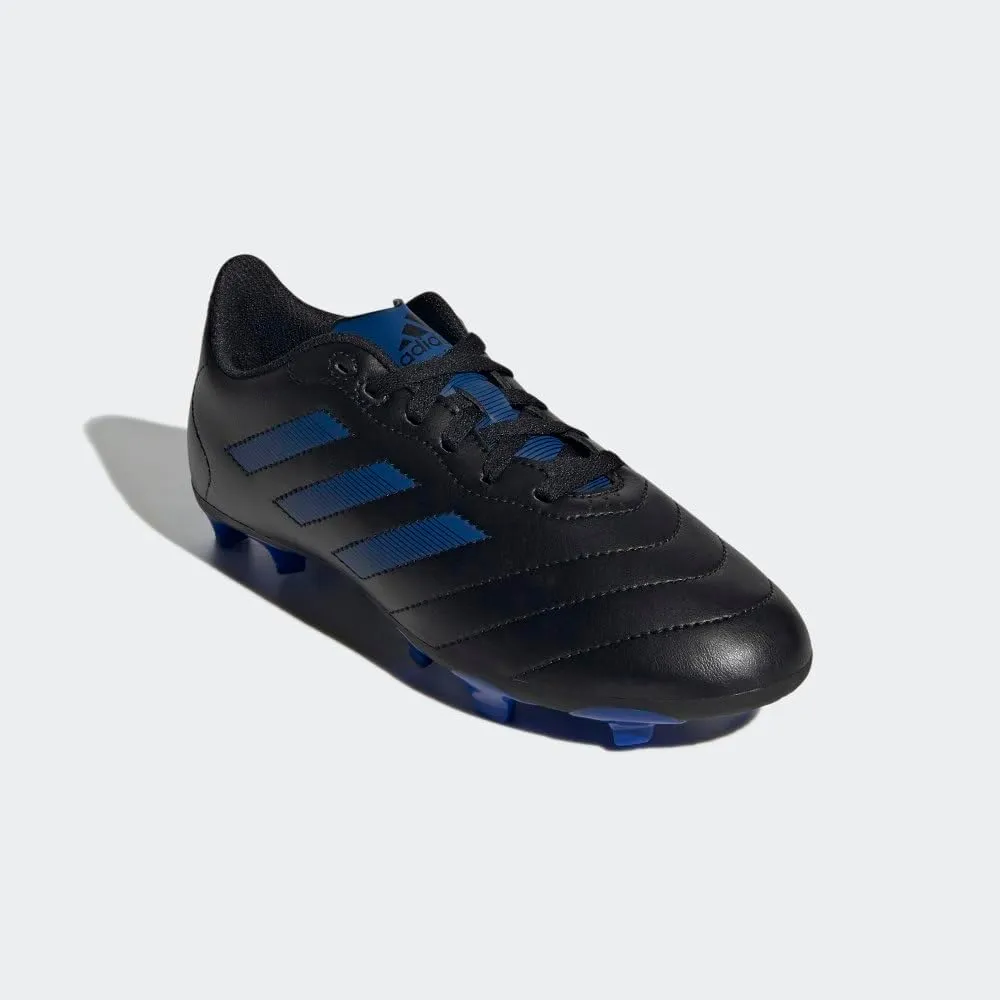 adidas Goletto VII Fg J Black/White/Red Soccer Shoes (EE4485)