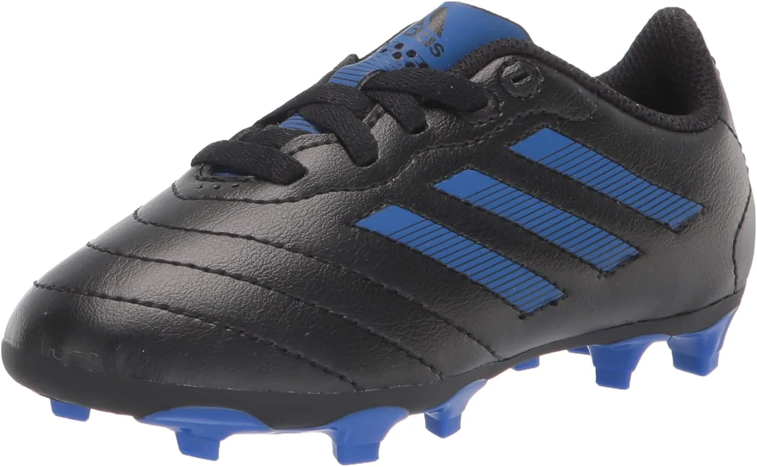 adidas Goletto VII Fg J Black/White/Red Soccer Shoes (EE4485)
