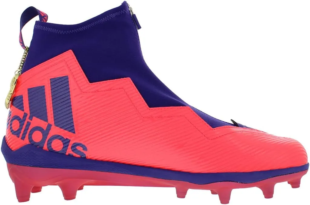 adidas Sm Nasty Ultra Men's Football Cleats, Color: Green/Puprle