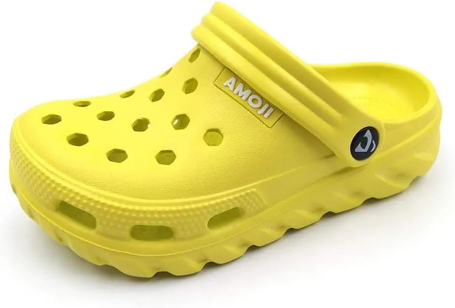Amoji Kid Garden Clogs Slip On Shoes
