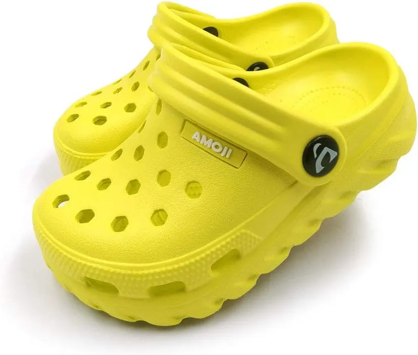 Amoji Kid Garden Clogs Slip On Shoes