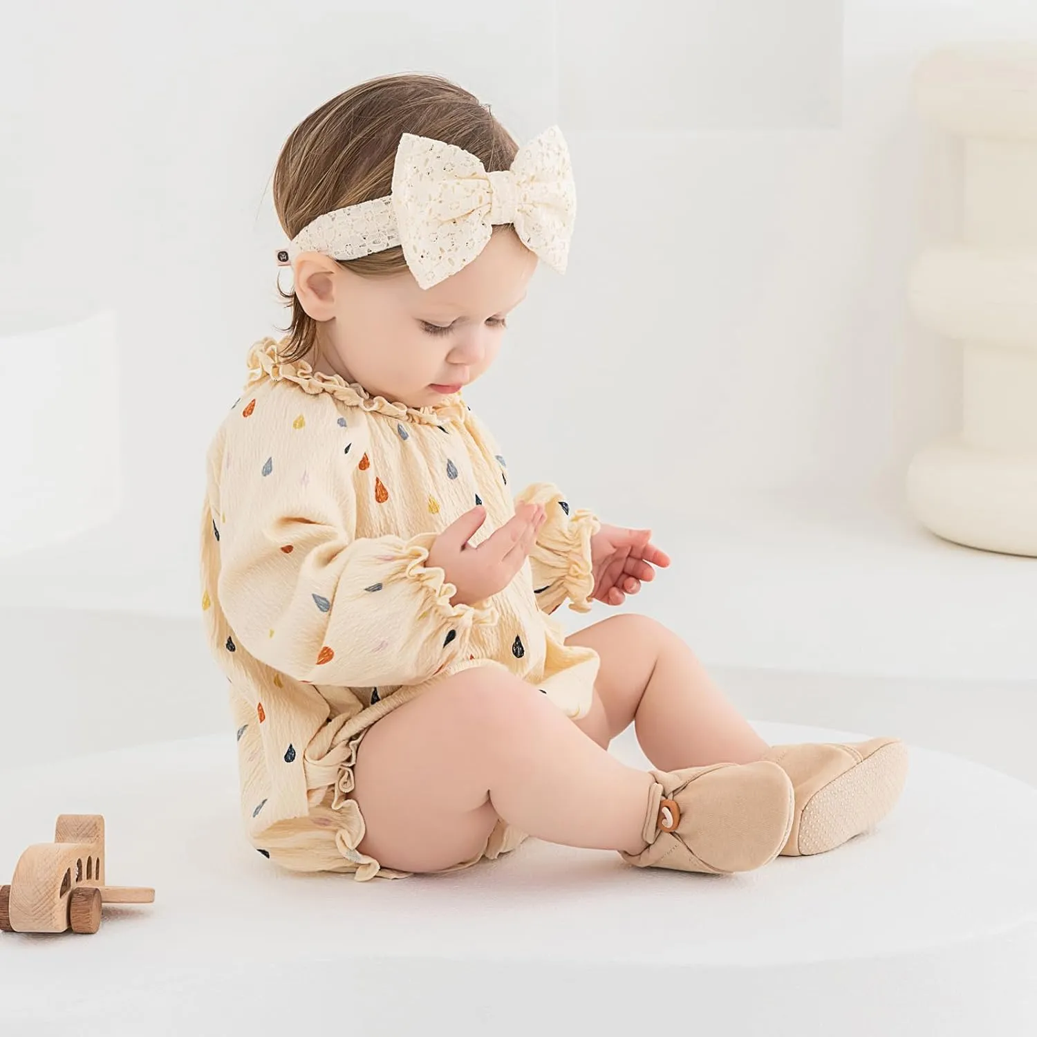 Baby Booties Newborn Infant Shoes Cozy Soft Warm Cotton Boots for Boy Girl