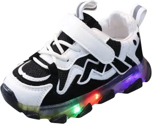 Baby Boy Basketball Light Led Kids Mesh Luminous Sport Baby Running Children Girls Shoes Baby Boy Sports Shoes