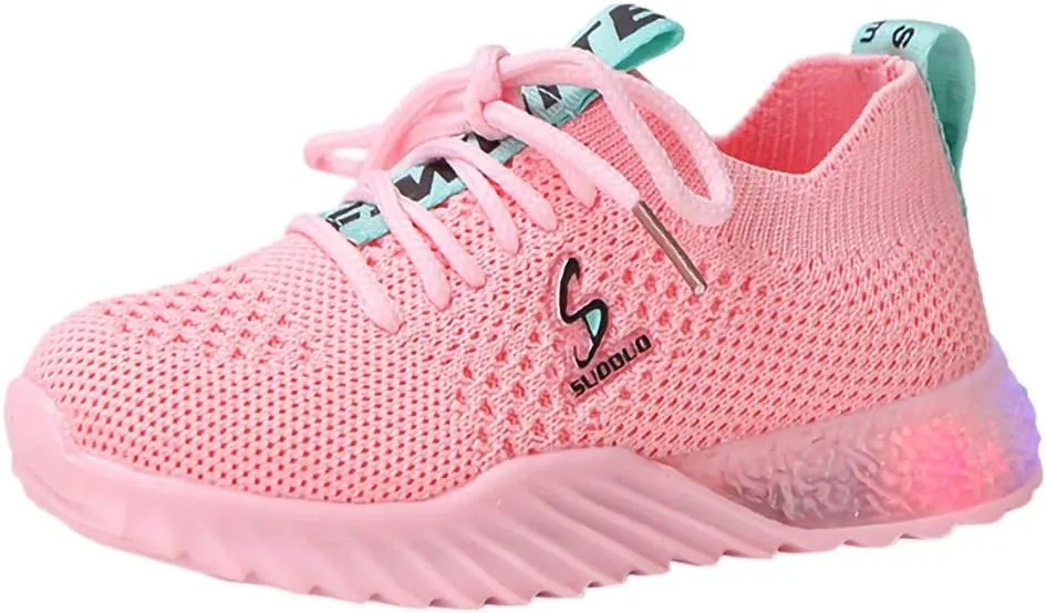 Baby Children Kid Sport Casual Luminous Girls Shoes Letter Run Boys Baby Shoes for Boy