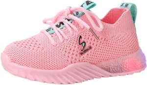 Baby Children Kid Sport Casual Luminous Girls Shoes Letter Run Boys Baby Shoes for Boy