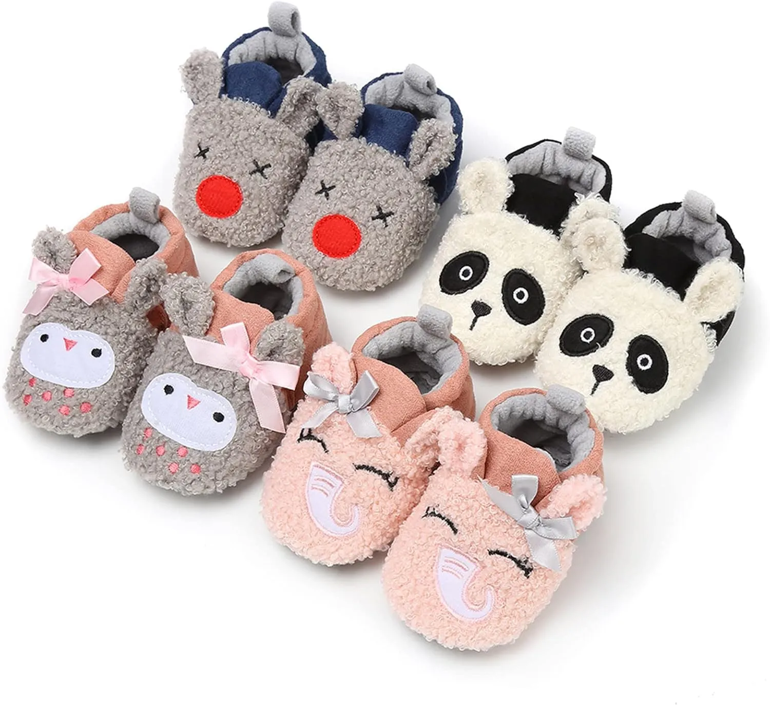 Baby Shoes Plus Velvet Warm Boots Fashion Non Slip Breathable Toddler Shoes Boots Boots Baby Socks Shoe