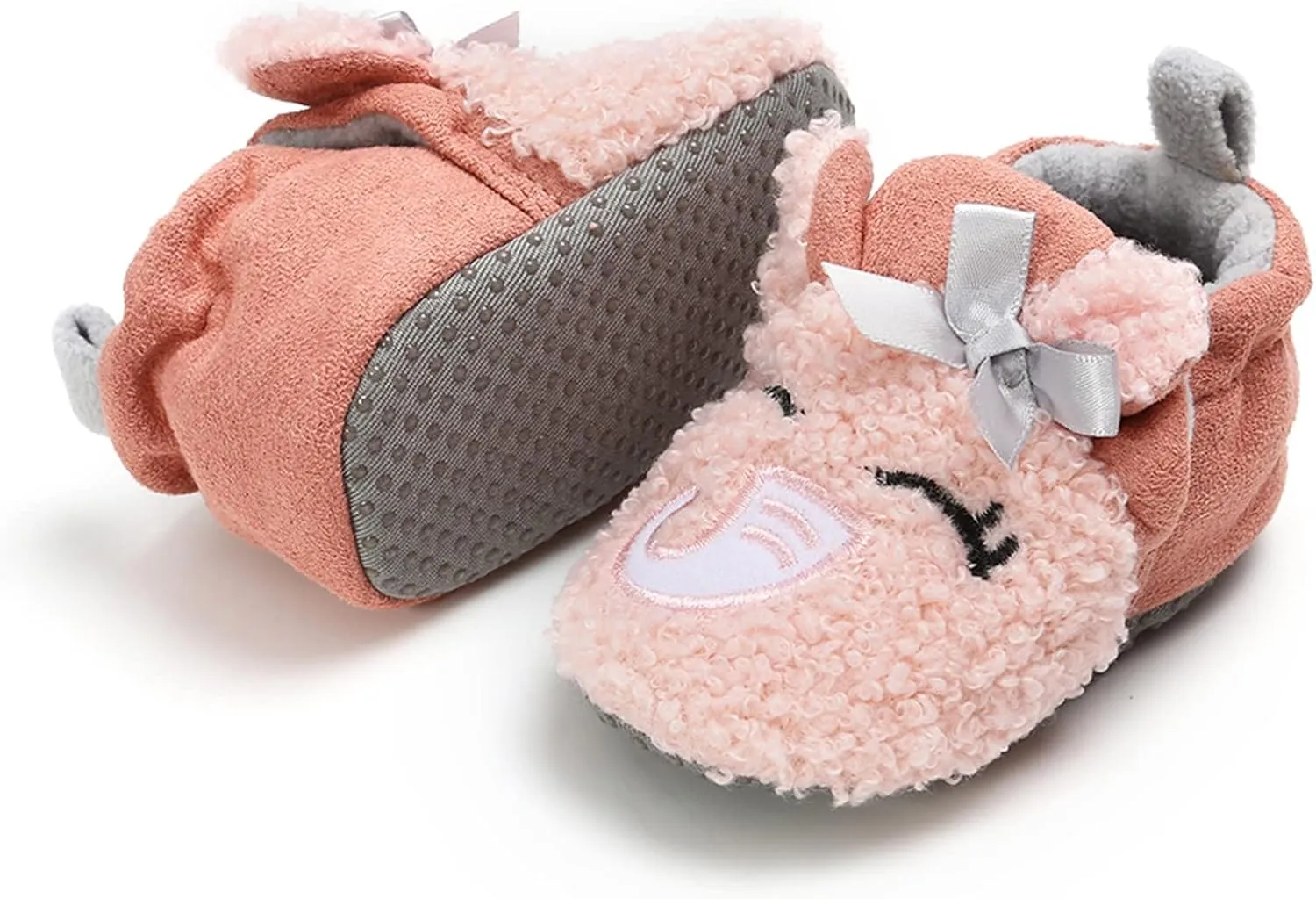 Baby Shoes Plus Velvet Warm Boots Fashion Non Slip Breathable Toddler Shoes Boots Boots Baby Socks Shoe