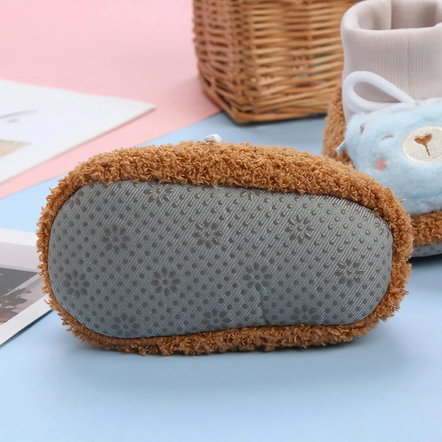 Baby Toddler Shoes Warm Booties Shoes Fashion Printing Non Slip Breathable Boots Toddler Apparel
