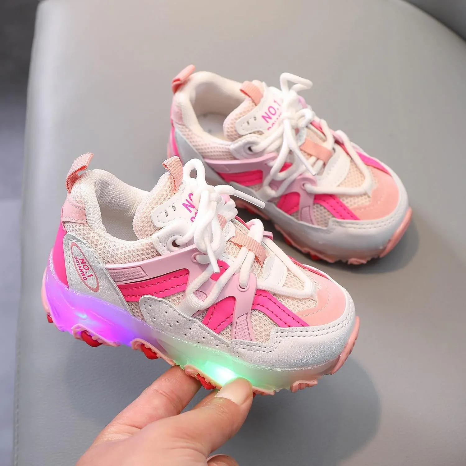 Boys Baby Luminous Children Sport Light Shoes Kids Bling Girls Baby Shoes Toddler Walking