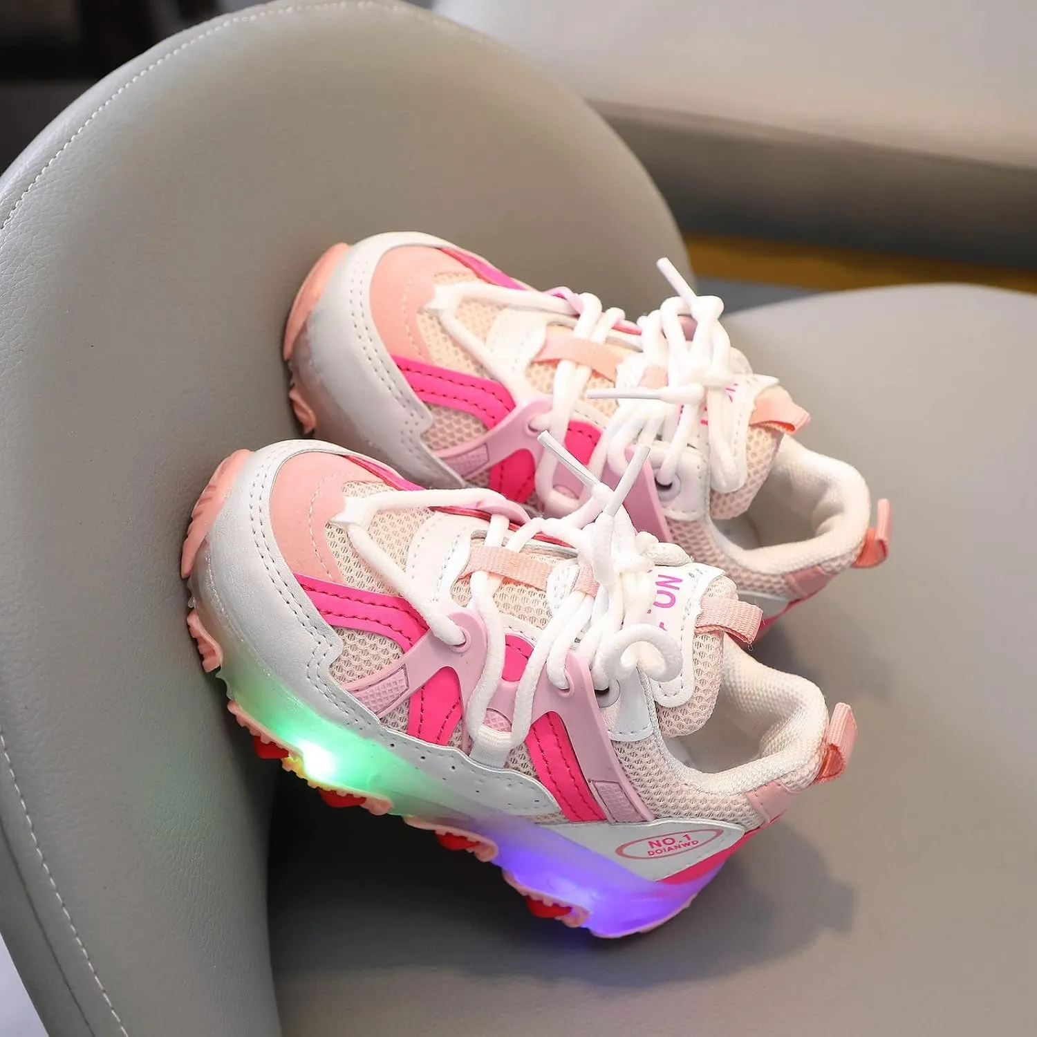 Boys Baby Luminous Children Sport Light Shoes Kids Bling Girls Baby Shoes Toddler Walking