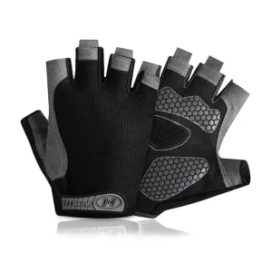 Breathable Fingerless Gym Gloves for Fitness Training