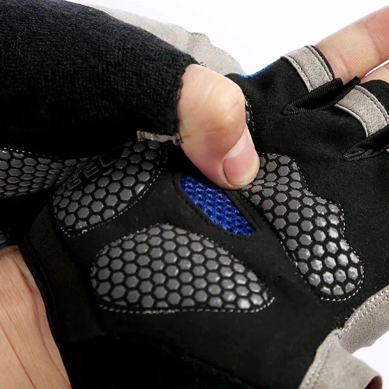 Breathable Fingerless Gym Gloves for Fitness Training