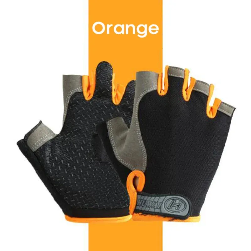 Breathable Fingerless Gym Gloves for Fitness Training