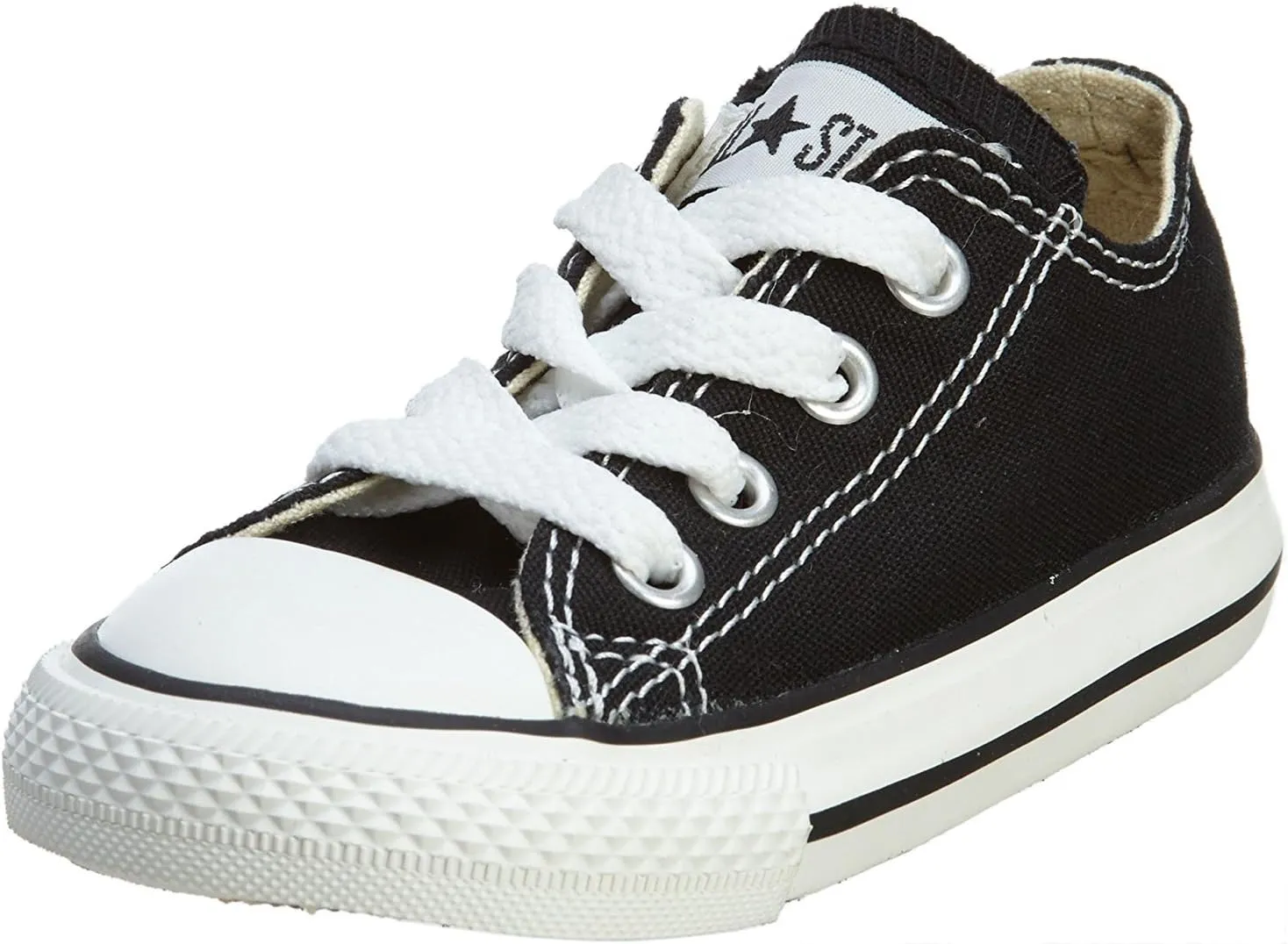 Converse Chuck Taylor All Star OX Toddler's Shoes Black 7j235 (5 M US)
