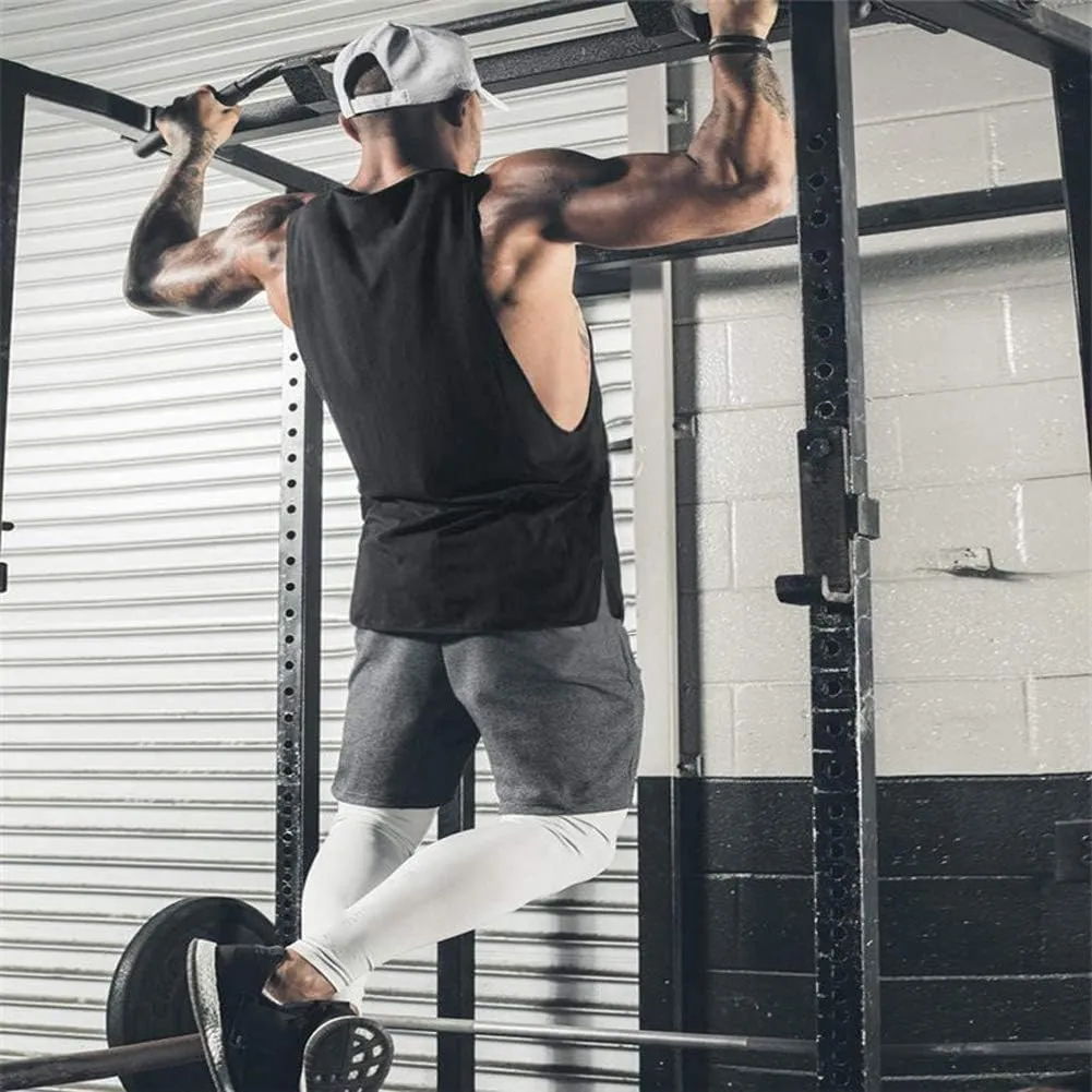 COOFANDY Men Workout Tank Top Gym Bodybuilding Sleeveless Muscle T Shirts Cut Off Shirts