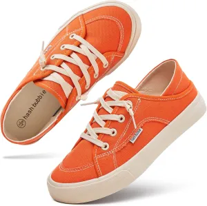 hash bubbie Women's Slip on Shoes Canvas Shoes Non Slip Fashion Sneakers for Women Low Top Loafers