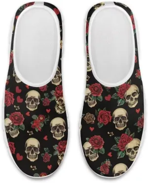 Jeiento Womens Halloween Shoes Slip-On Loafers Comfy Play Fashion Sneaker Travel Walking Flat Shoes Slip-On Party Shoes for Teenager Girls