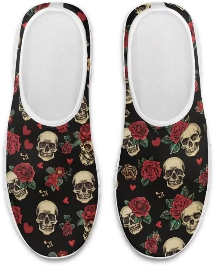 Jeiento Womens Halloween Shoes Slip-On Loafers Comfy Play Fashion Sneaker Travel Walking Flat Shoes Slip-On Party Shoes for Teenager Girls