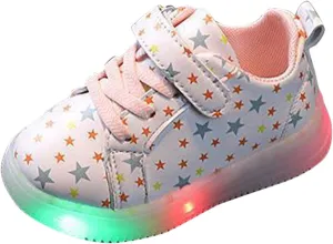Kids Light Up Shoes Led Flash Sneakers USB Charge for Boys Girls Best Gift for Birthday Thanksgiving Christmas Day