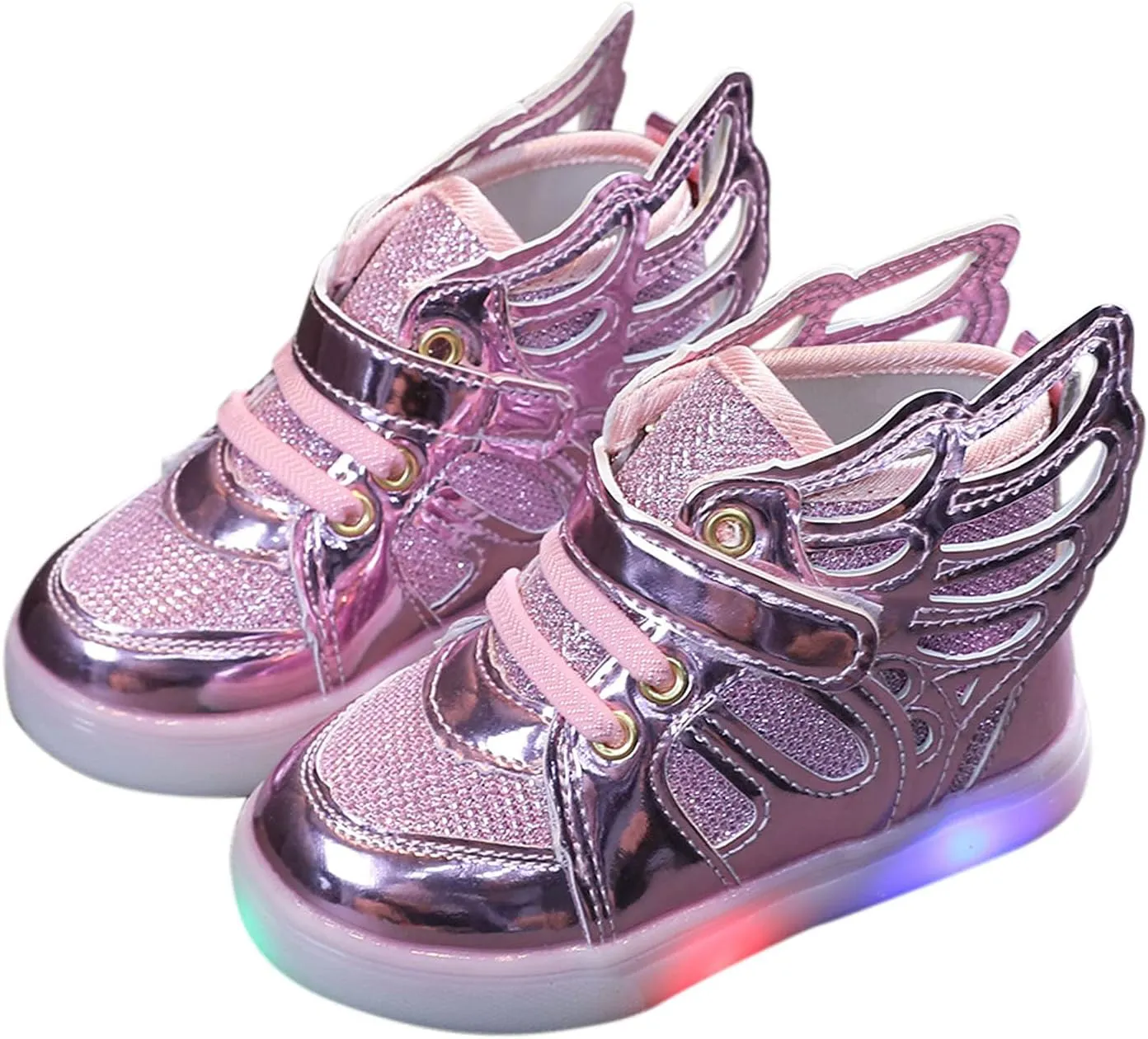 Light Children Baby Girls Sport Luminous Shoes Kids Led Baby Shoes Toddler Girl