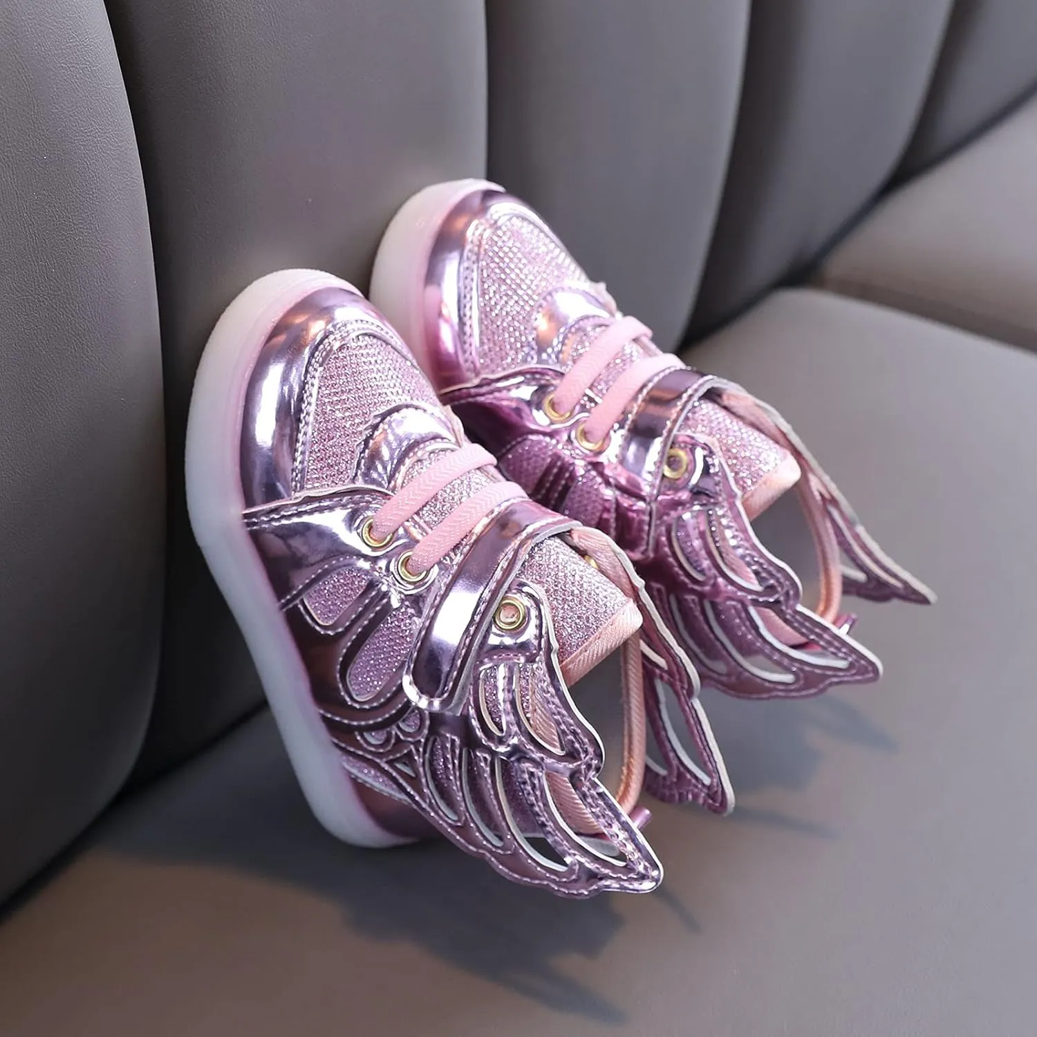 Light Children Baby Girls Sport Luminous Shoes Kids Led Baby Shoes Toddler Girl