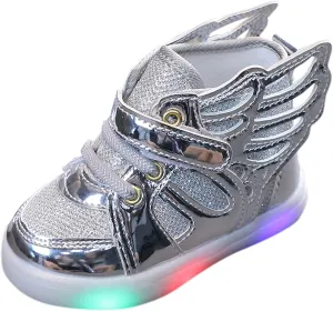 Light Children Baby Girls Sport Luminous Shoes Kids Led Baby Shoes Toddler Girl