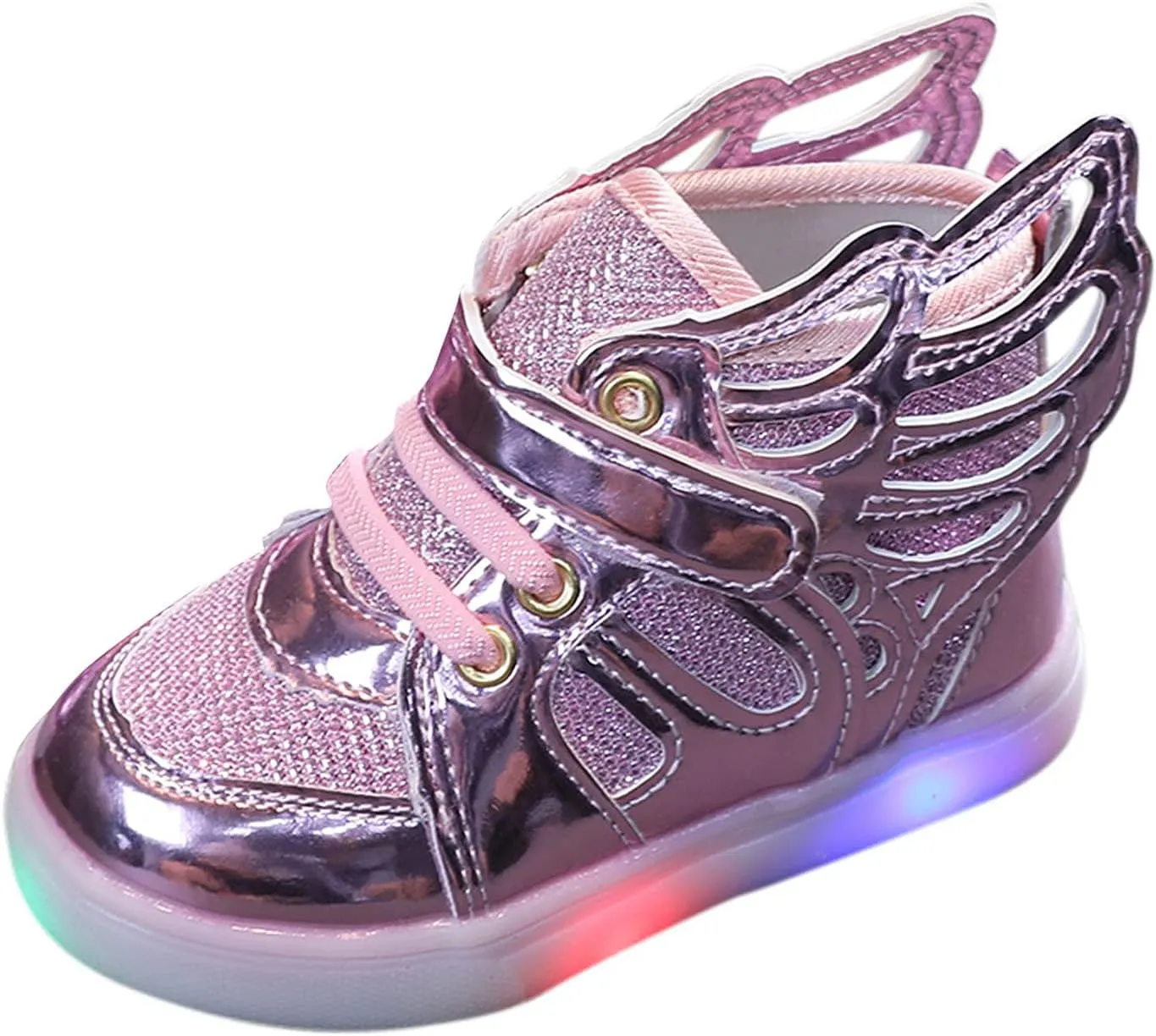 Light Children Baby Girls Sport Luminous Shoes Kids Led Baby Shoes Toddler Girl