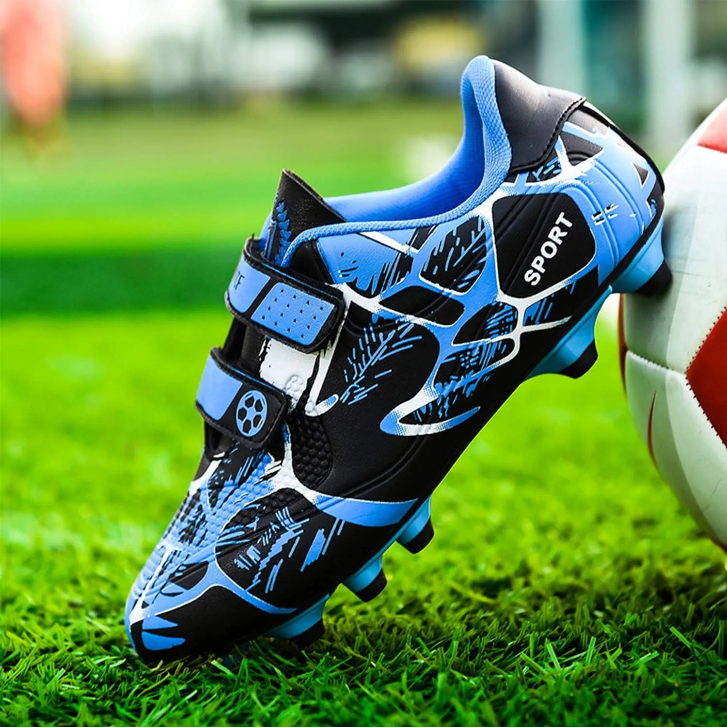 Meidiastra Kids Boy's Girl's Soccer Shoes Athletic Training Soccer Boots Indoor Outdoor Cleats (Toddler/Little Kid/Big Kid)