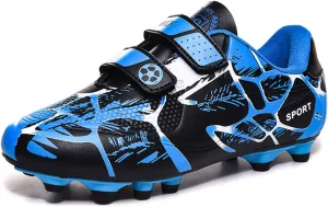 Meidiastra Kids Boy's Girl's Soccer Shoes Athletic Training Soccer Boots Indoor Outdoor Cleats (Toddler/Little Kid/Big Kid)