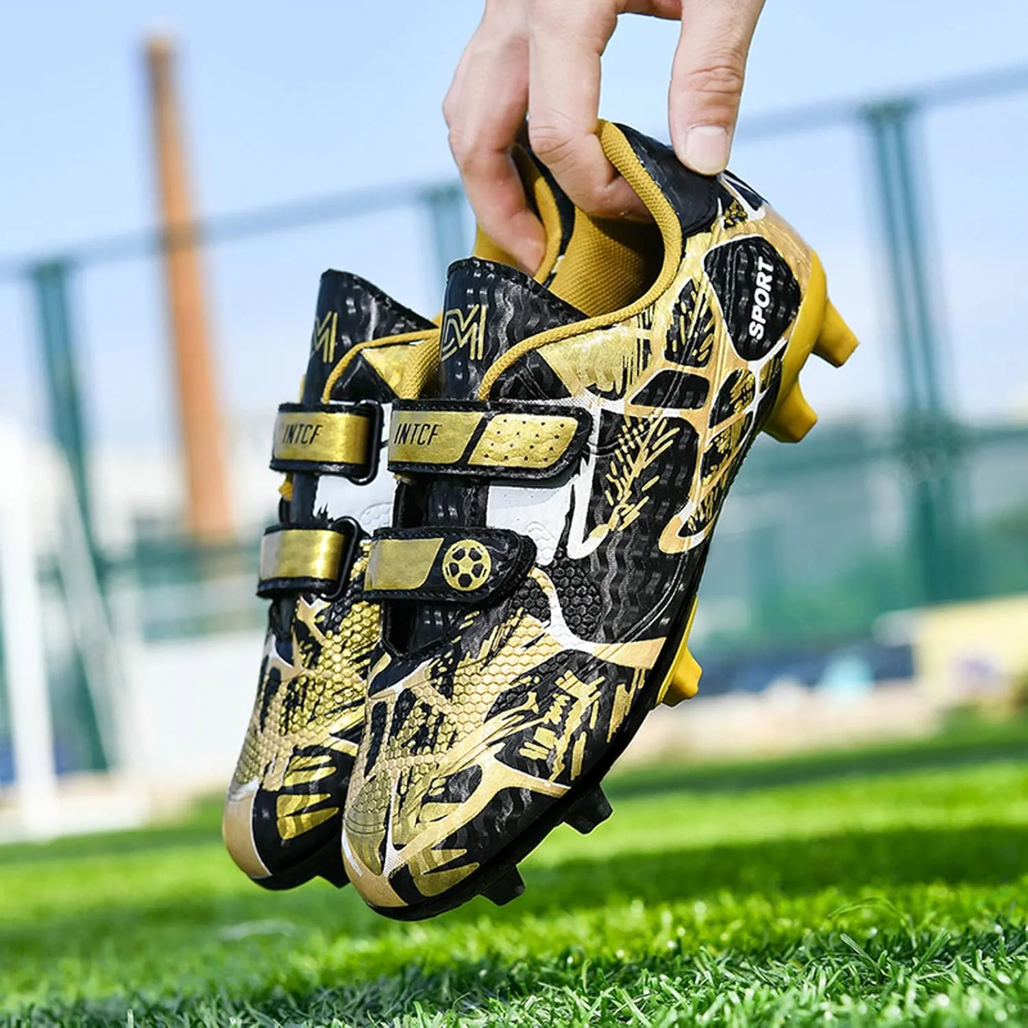 Meidiastra Kids Boy's Girl's Soccer Shoes Athletic Training Soccer Boots Indoor Outdoor Cleats (Toddler/Little Kid/Big Kid)