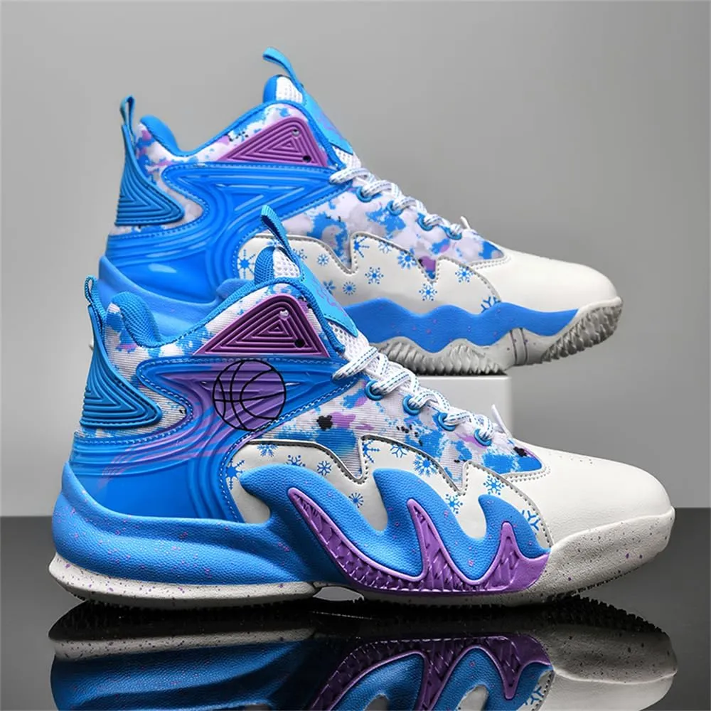 Men's High Top Anti-Slip Cushioning Basketball Shoes Fashion Running Sneakers Light Training Athletic Shoes