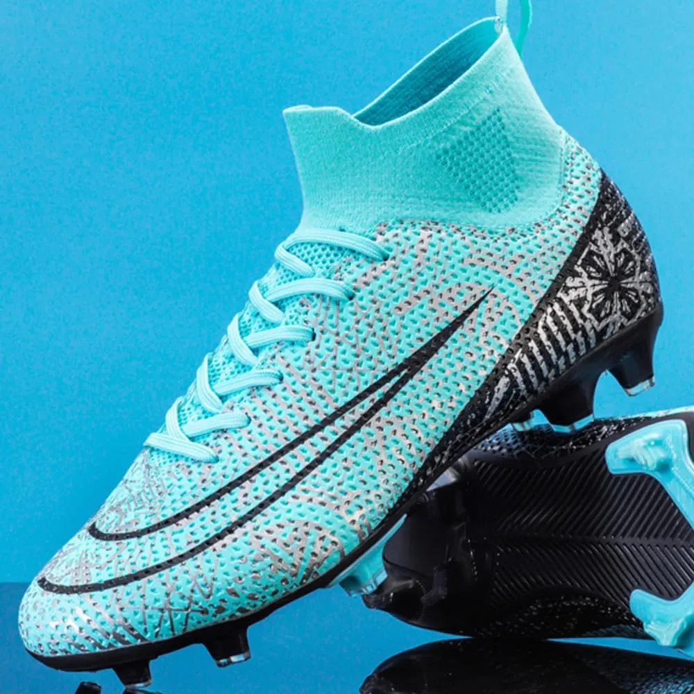 Men's Lightweight Soccer Cleats for Football Training: Non-Slip Professional Futsal Shoes - Futsal Shoes for Youth