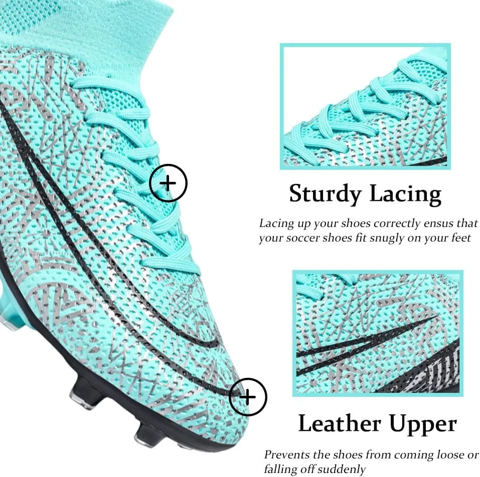 Men's Lightweight Soccer Cleats for Football Training: Non-Slip Professional Futsal Shoes - Futsal Shoes for Youth