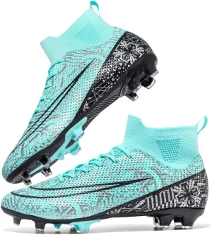 Men's Lightweight Soccer Cleats for Football Training: Non-Slip Professional Futsal Shoes - Futsal Shoes for Youth