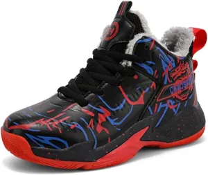 New Plush Fashion Children's Basketball Shoes