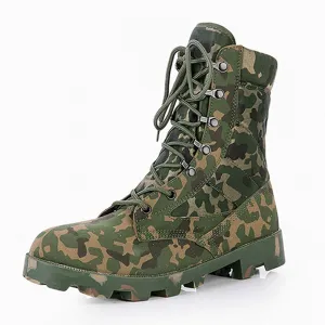 Outdoor Tactical Boots, Men Camouflage Military Combat Boots, Non-Slip Wearable Hiking Shoes, Autumn Hiking Shoes, Comfortable Breathable