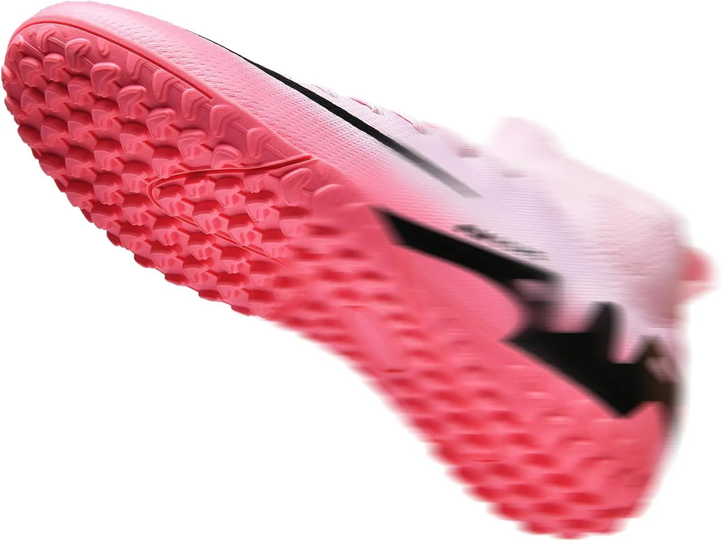 SARW Turf Mens High-Top Soccer Cleats Womens Football Shoes for Boys Girls Beginners Lightweight Youth Professional Indoor Outdoor Black Purple Pink Beige