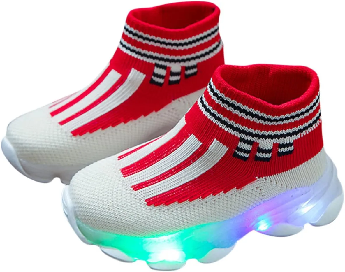 Shoes for Kids Luminous Sport Baby Kids Girls Led Shoes Bling Light Children Baby Shoes Baby Brand Shoes