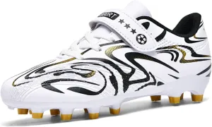 Soccer Cleats for Boys & Girls ?C Youth Lightweight Football Shoes for Kids ?C Indoor/Outdoor Athletic Training, Running, and Soccer ?C Non-Slip Comfortable Kids Cleats