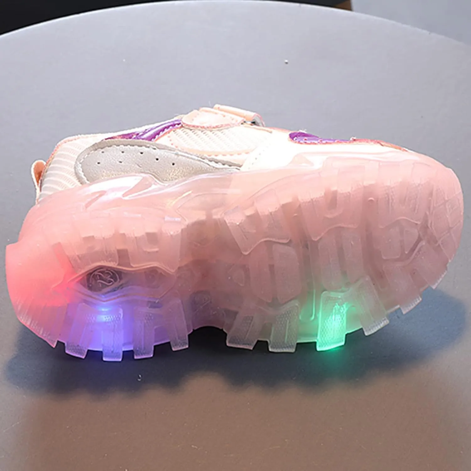 Toddler Summer Fashion Sneakers Kids Baby Girls Boys Sneakers Bling Led Light Luminous Sport Shoes