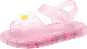 Unisex Kids Summer Sandals Girls Sandals Jelly Western Medium And Large Children's Luminous Lighted Slippers Girls And Boys