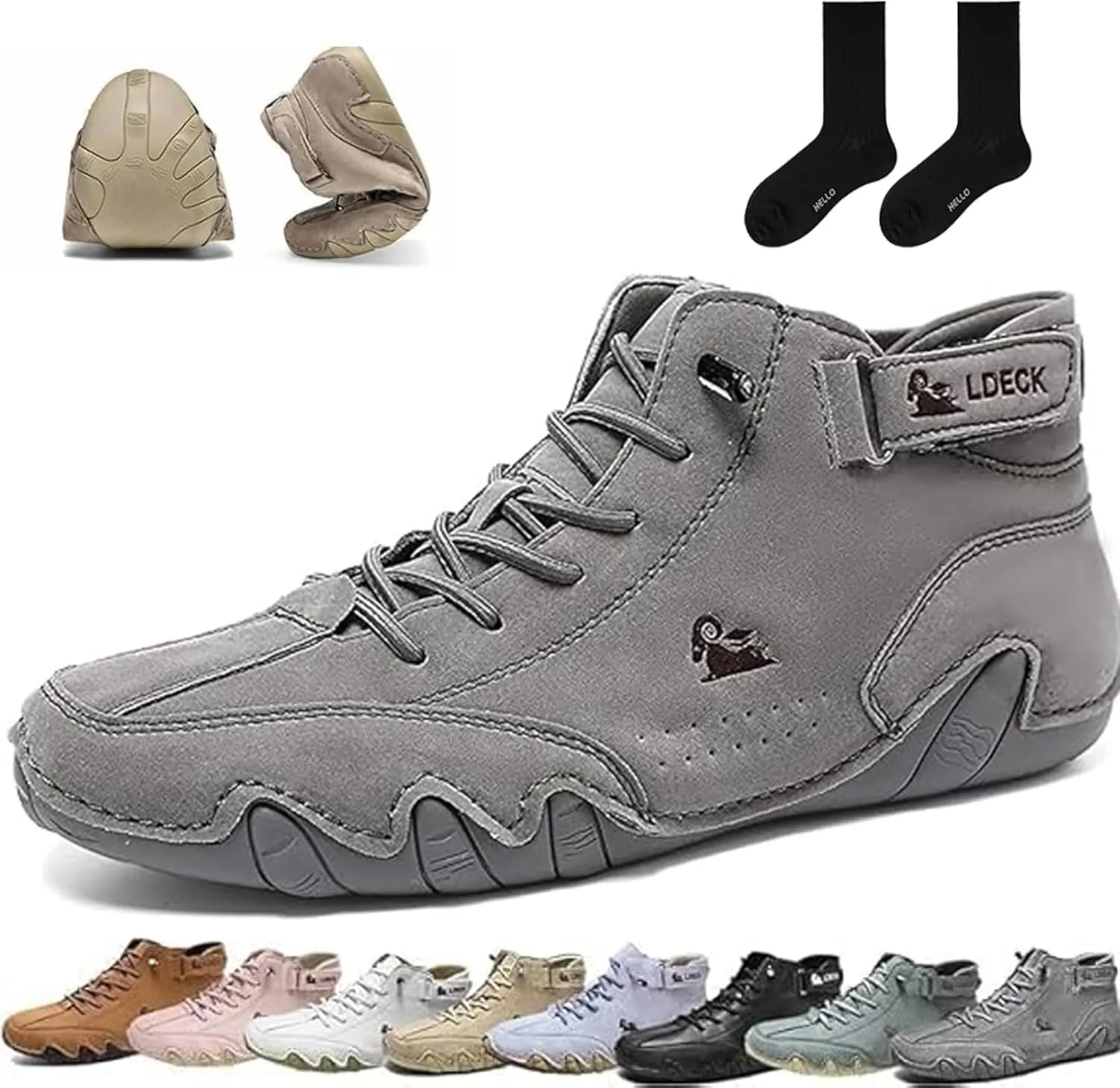 Vogany Shoes Orthopedic Sneakers for Women and Men, Vogldeck - Waterproof and Breathable Orthopedic Shoes Unisex Outdoor Trainers Sneaker for Hiking and Walking