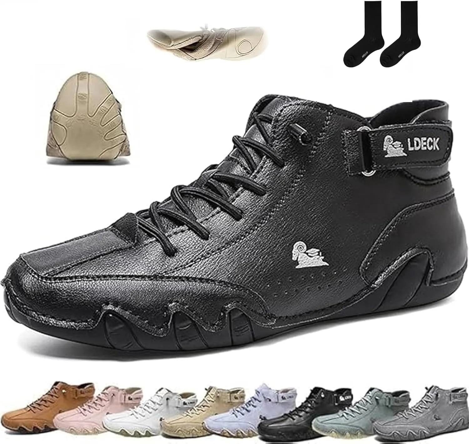 Vogany Shoes Orthopedic Sneakers for Women and Men, Vogldeck - Waterproof and Breathable Orthopedic Shoes Unisex Outdoor Trainers Sneaker for Hiking and Walking