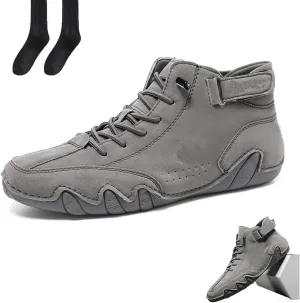 Vogany Shoes Orthopedic Sneakers for Women and Men,Vogldeck - Waterproof and Breathable Orthopedic Shoes Handmade Suede Unisex Outdoor Shoe Driving