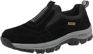 Walking Sneakers Men's Hiking Shoes Non-Slip Trekking Trail Shoes Lightweight Breathable Outdoor Shoes Extra Wide