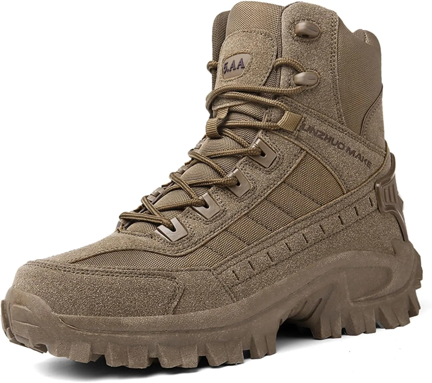 Waterproof Hiking Work Boots Men's Tactical Boots 6 Inches Lightweight Military Boots Breathable Outdoors Desert Boots