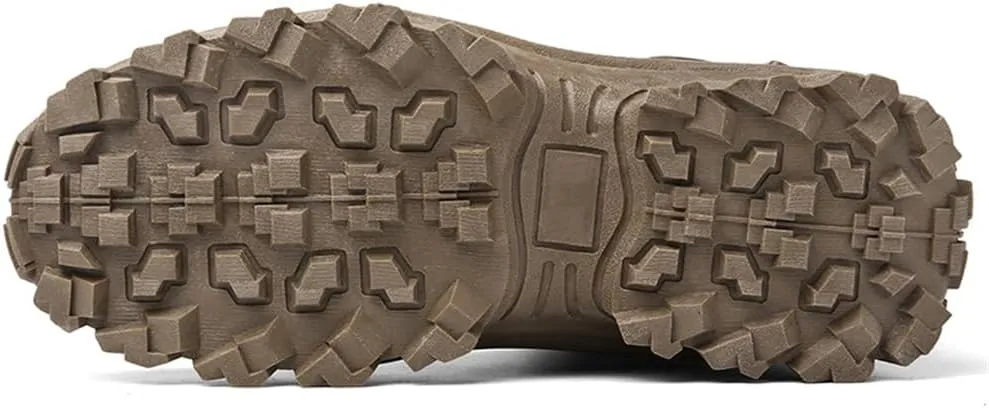 Waterproof Hiking Work Boots Men's Tactical Boots 6 Inches Lightweight Military Boots Breathable Outdoors Desert Boots