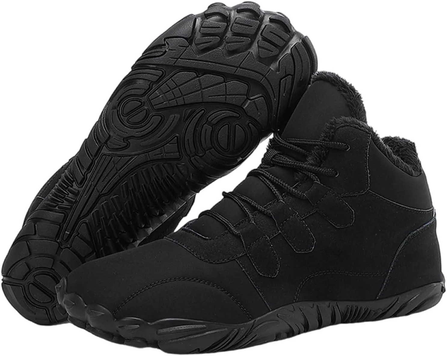 Women Winter Boots Wide Calf White and Black Winter Boots for Women Snow Boots Women Slip On Winter Boots for Women Womens Winter Booties Prime of Day Deals