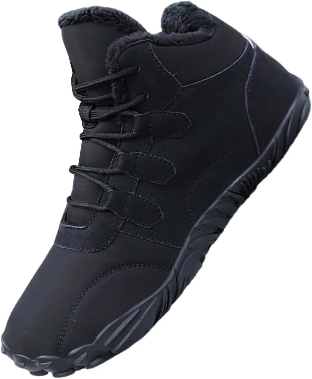 Women Winter Boots Wide Calf White and Black Winter Boots for Women Snow Boots Women Slip On Winter Boots for Women Womens Winter Booties Prime of Day Deals